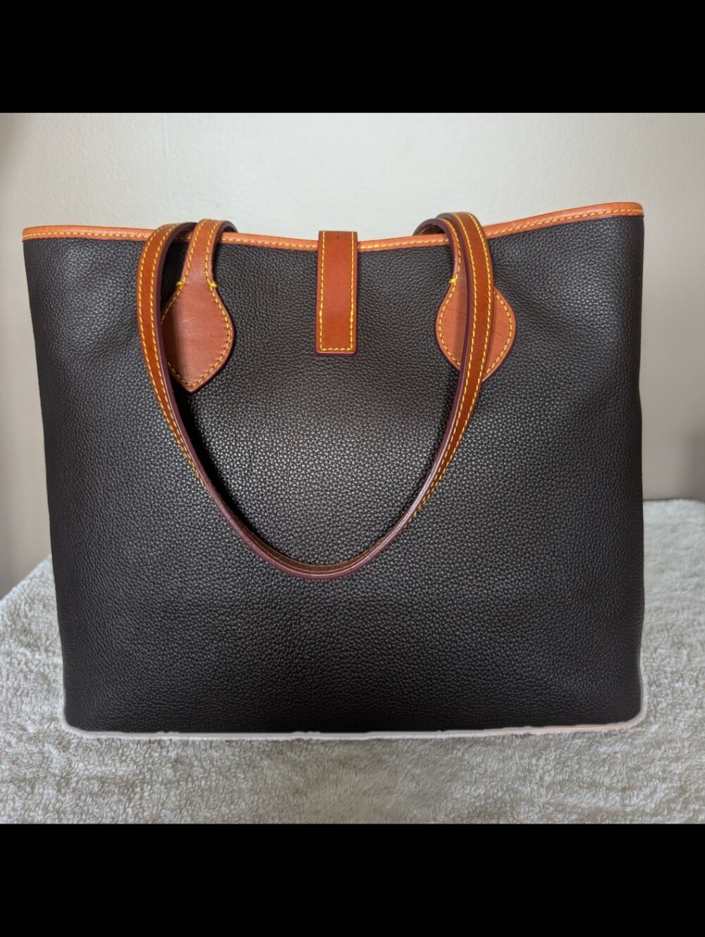 Dooney & Bourke Black All Weather Leather 3.0 Tote - Picture 3 of 11